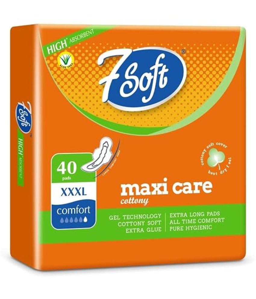     			7 Soft Cottony XXL Maxi Regular Sanitary Pad