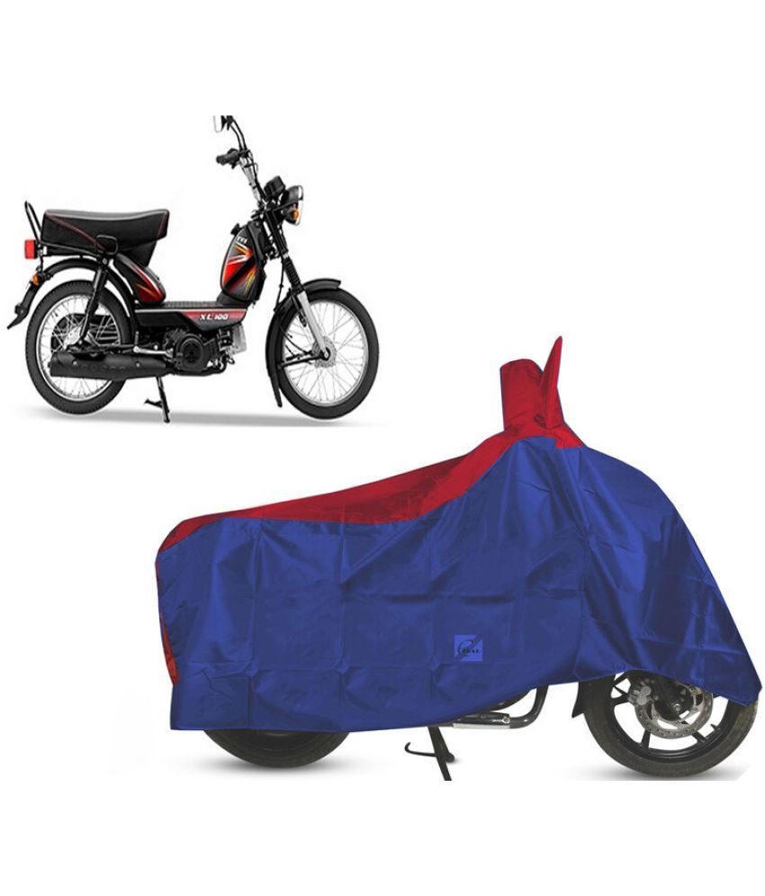     			EGAL Bike Body Cover for TVS XL 100 Comfort BS6 ( Pack of 1 ) , Red