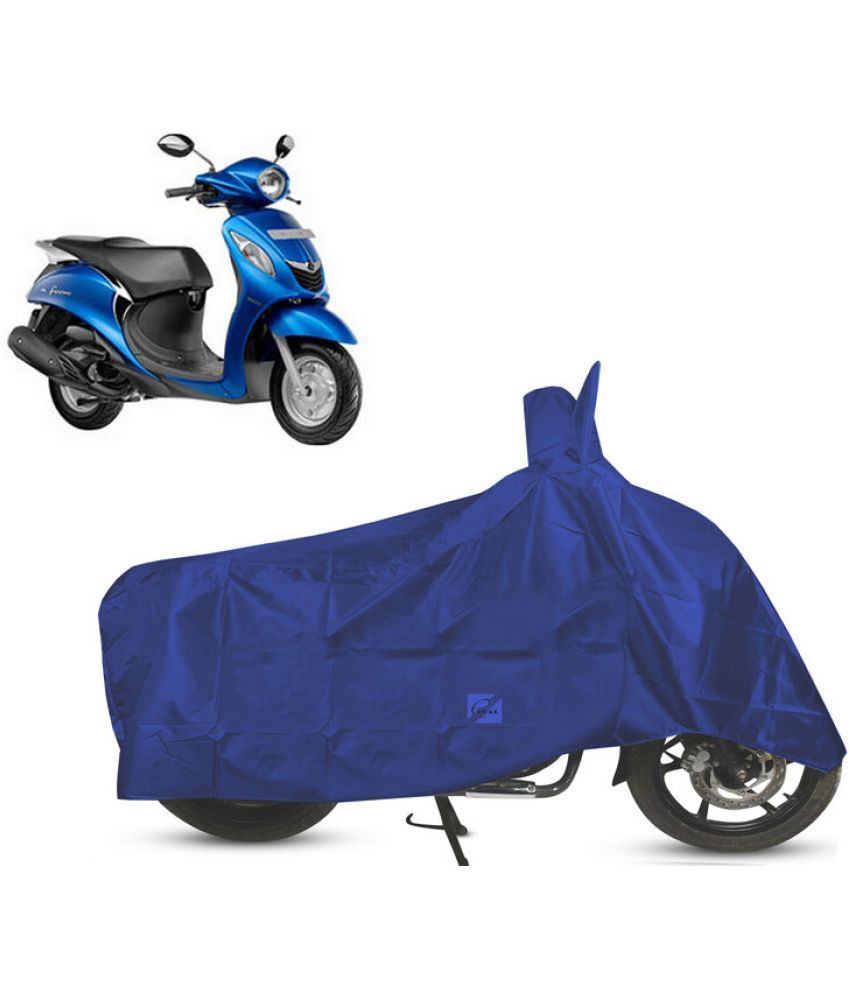     			EGAL Bike Body Cover for Yamaha Fascino BS6 ( Pack of 1 ) , Blue