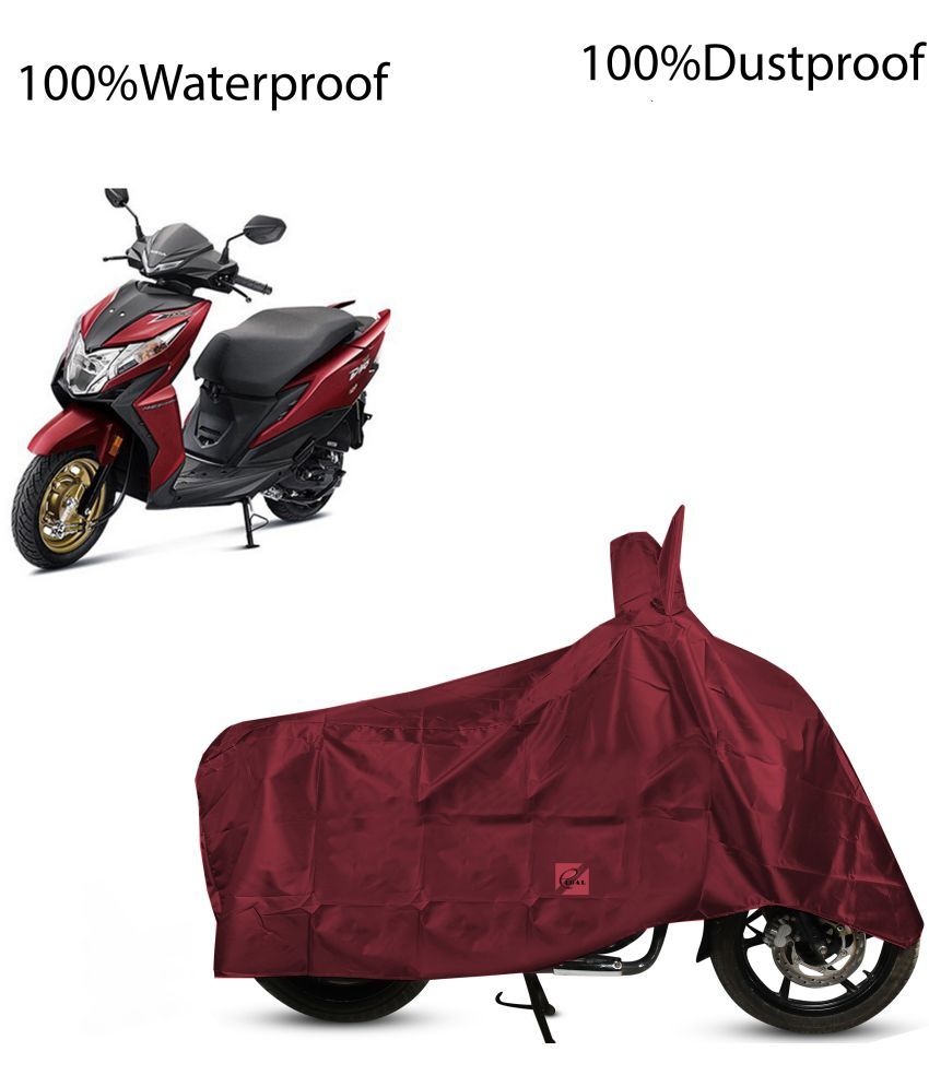     			EGAL Bike Body Cover for Honda Dio BS6 ( Pack of 1 ) , Maroon