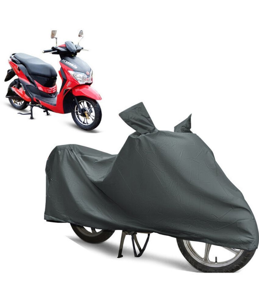     			EGAL Bike Body Cover for Hero Electric Dash ( Pack of 1 ) , Grey