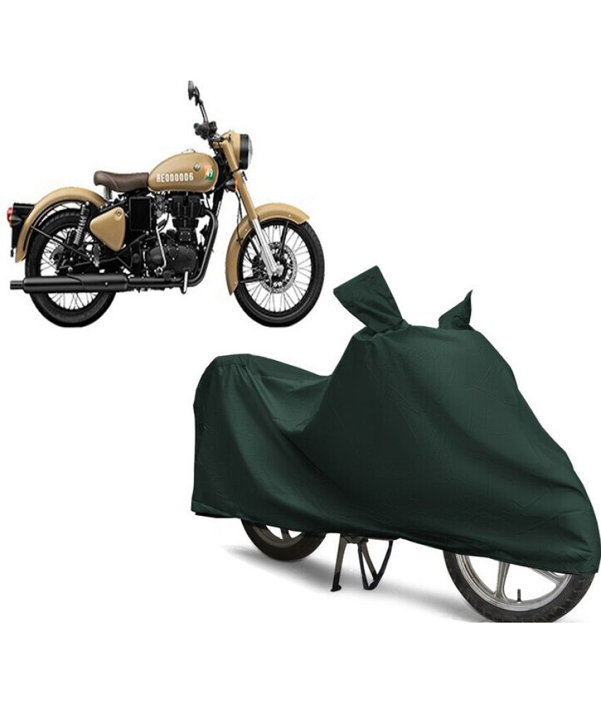     			EGAL Bike Body Cover for Royal Enfield Classic 350 Signalsv BS6 ( Pack of 1 ) , Green