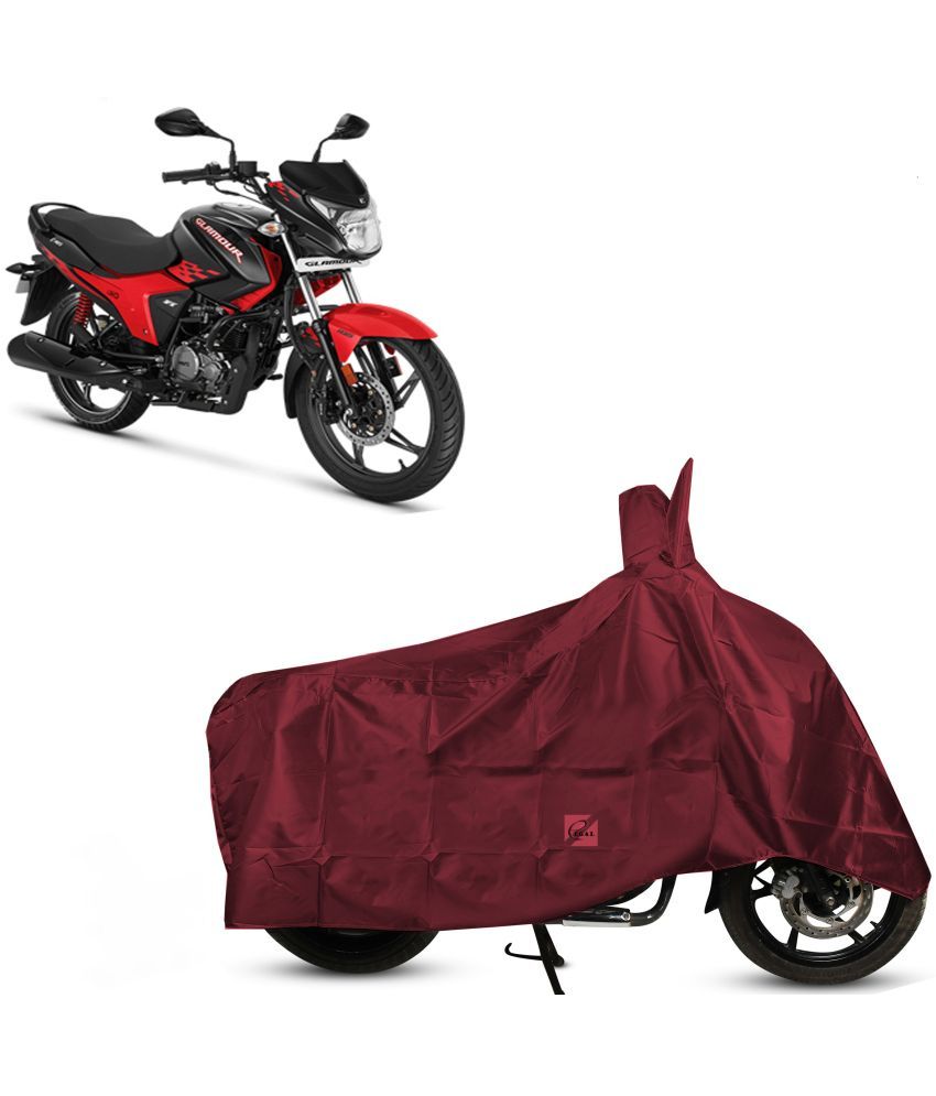     			EGAL Bike Body Cover for Hero Hero New Glamour BS6 ( Pack of 1 ) , Maroon