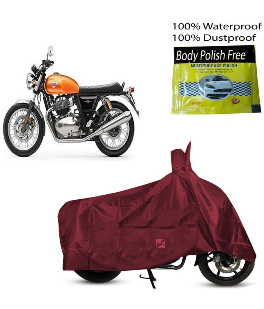     			EGAL Bike Body Cover for Royal Enfield Royal Enfield 650 ( Pack of 1 ) , Maroon