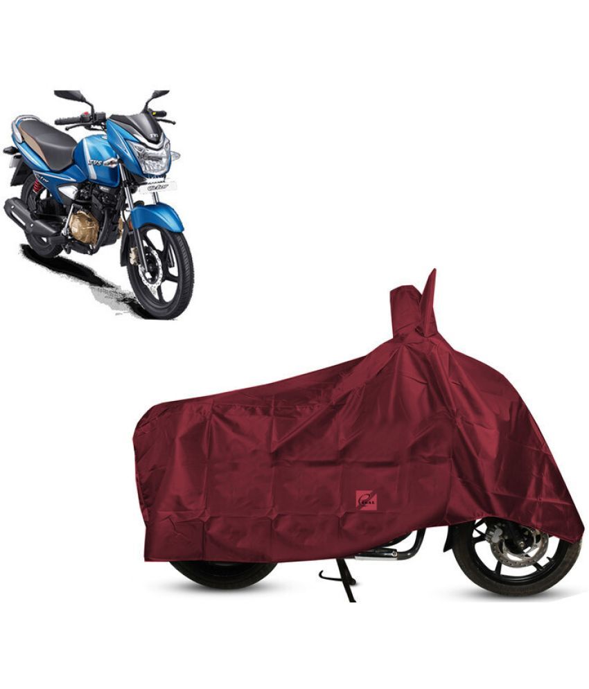     			EGAL Bike Body Cover for TVS Victor Premium BS6 ( Pack of 1 ) , Maroon