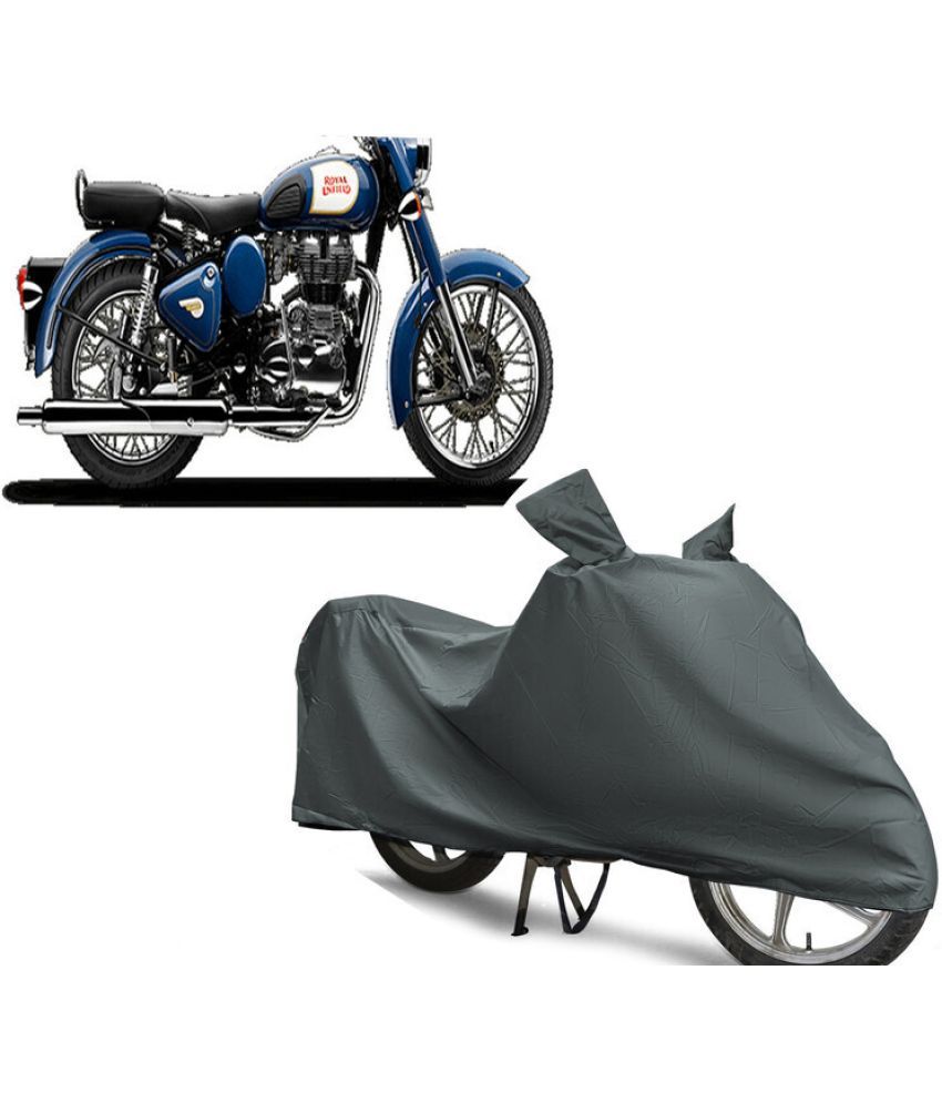     			EGAL Bike Body Cover for Royal Enfield Bullet 350 ( Pack of 1 ) , Grey