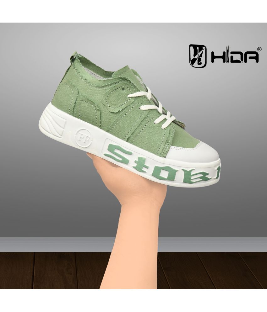     			HiDa Green Men's Lifestyle Shoes