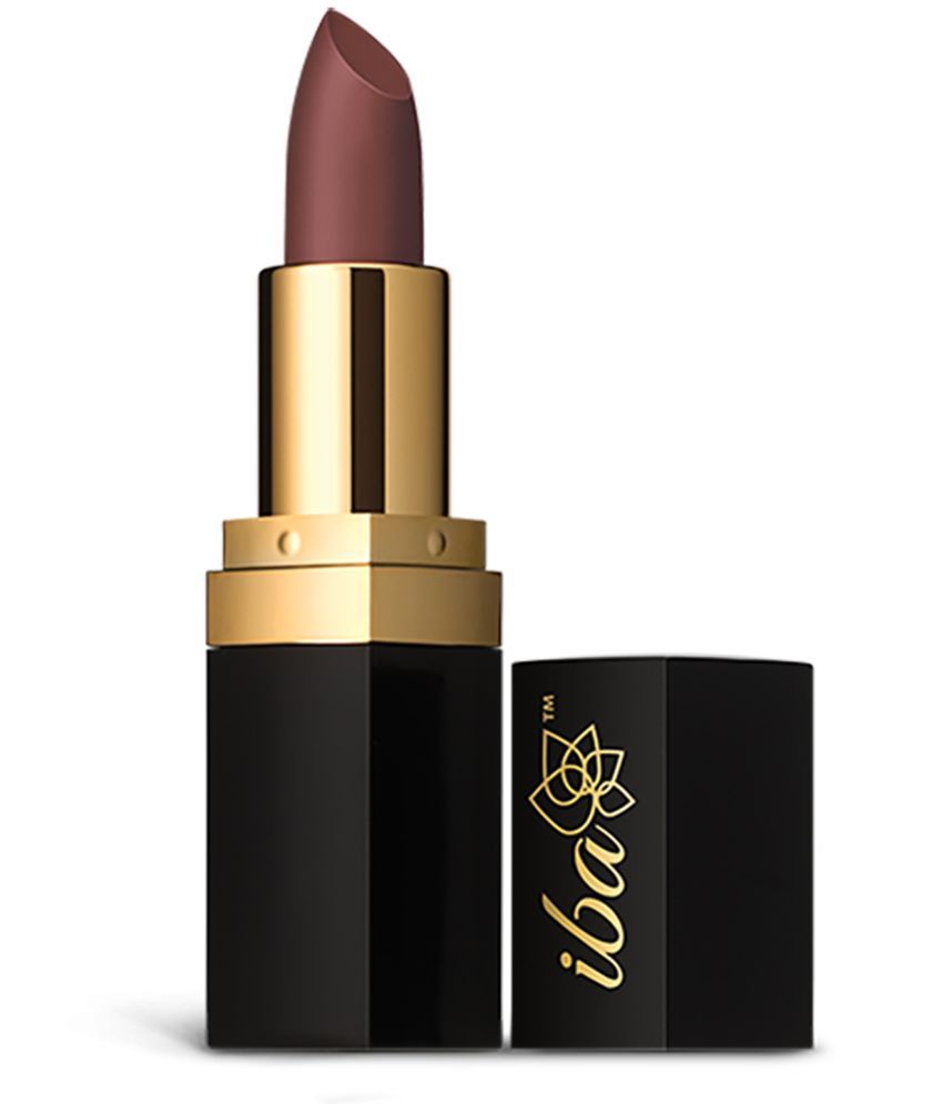     			Iba Pure Lips Long Stay Matte Lipstick M16 Rose Tan, 4g , Highly Pigmentated , Long Lasting, (Pack of 1)