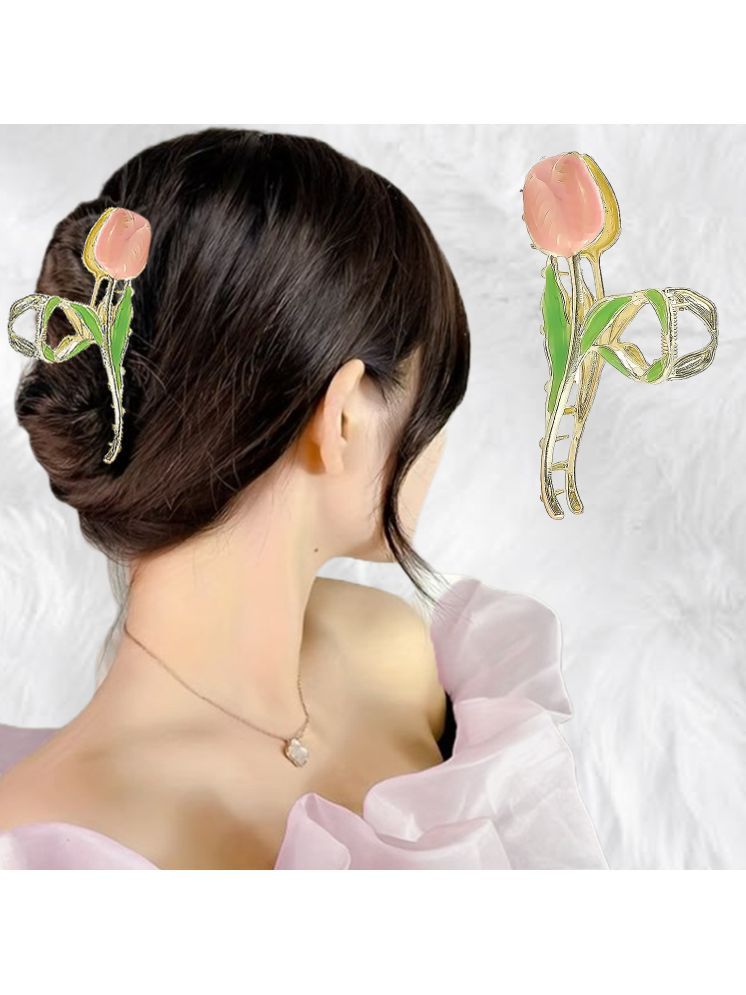     			LYKAA Multi Women's Hair Clip ( Pack of 1 )