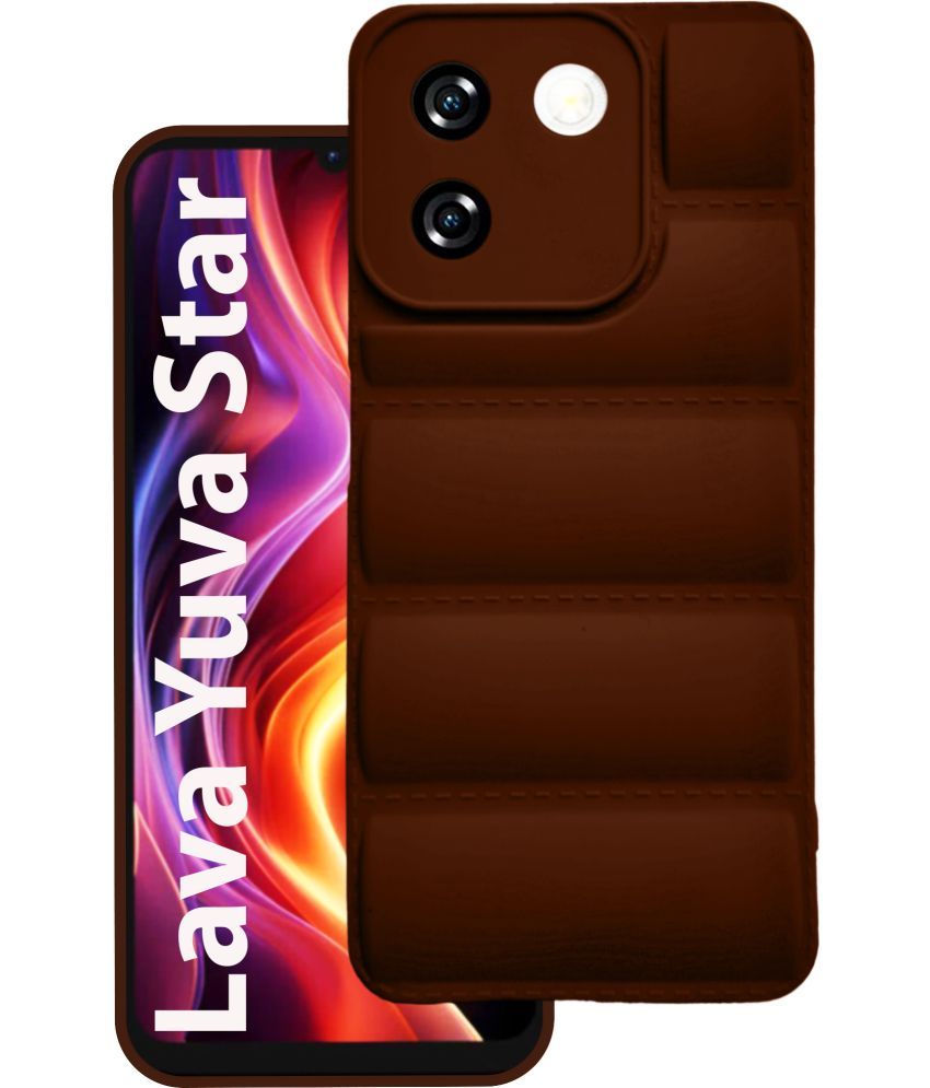     			Knotyy Plain Cases Compatible For Silicon Lava Yuva Star 4G ( Pack of 1 )