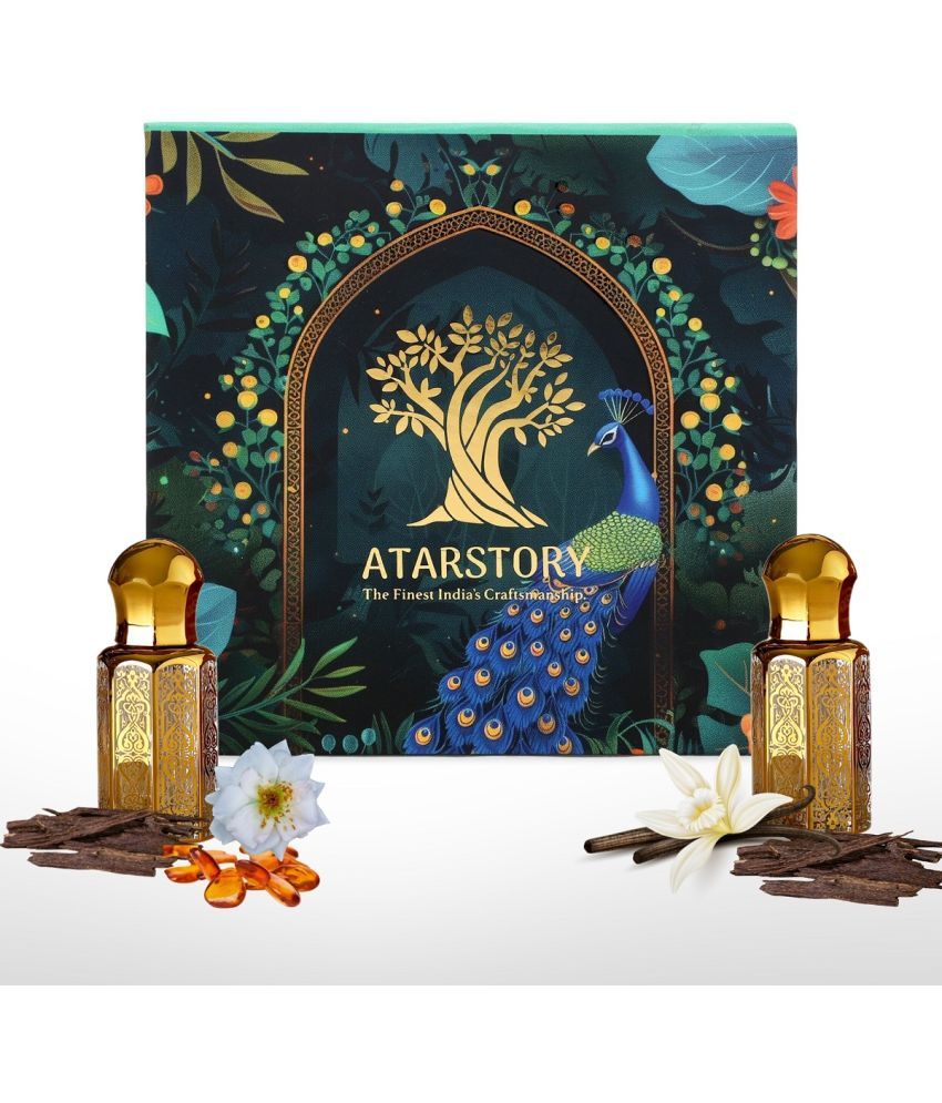     			ATARSTORY Oud Non- Alcoholic 50ml Attar ( Pack of 2 )