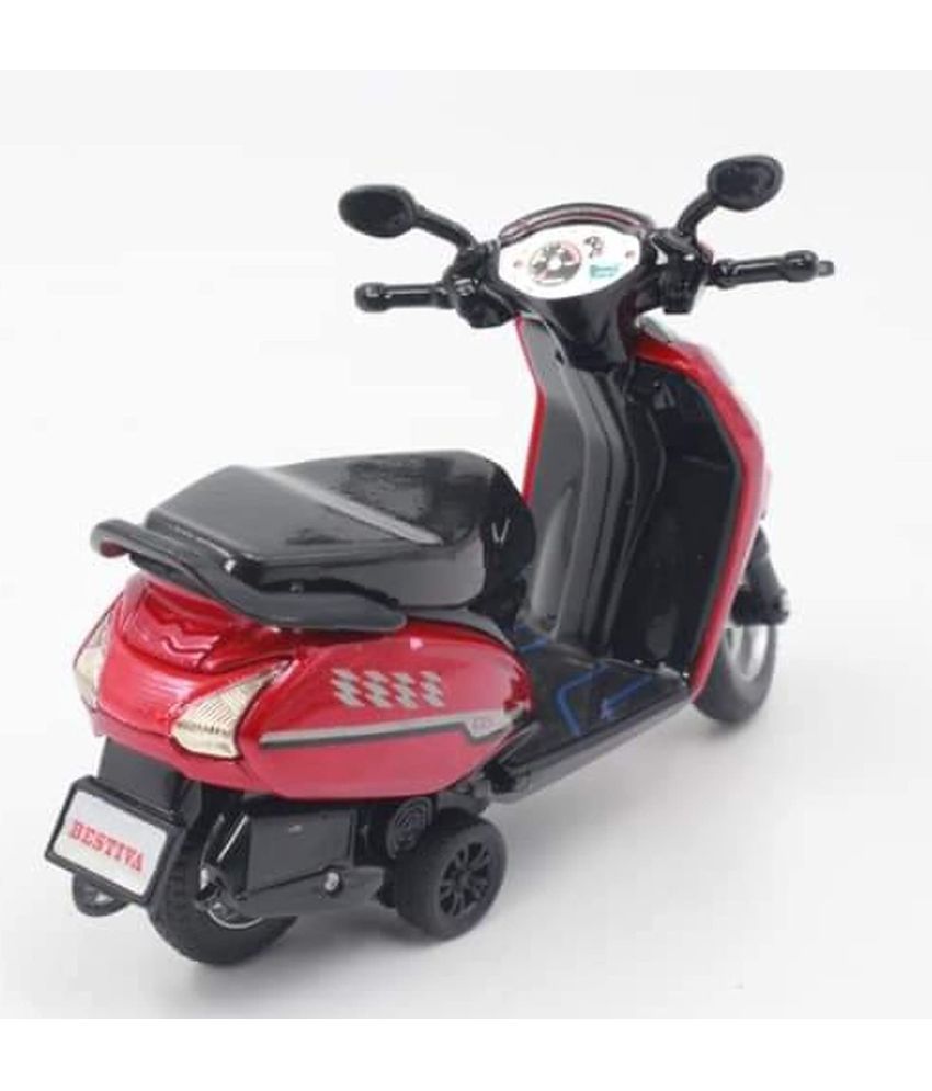     			Bestiva Dashing Scooter Pull Back Toy Openable Seat Rear Wheel Suspension