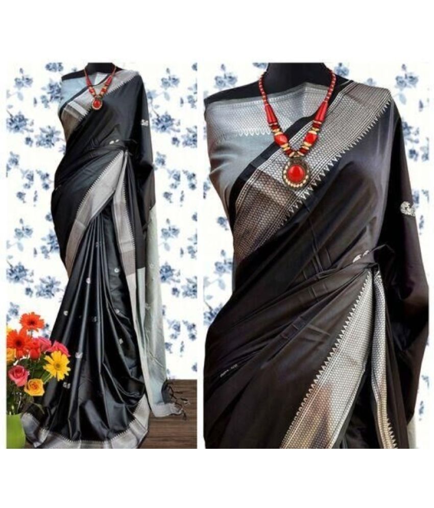     			FAB SILK Pack of 1 Cotton Silk Woven Saree With Blouse Piece ( Multicolor1 )