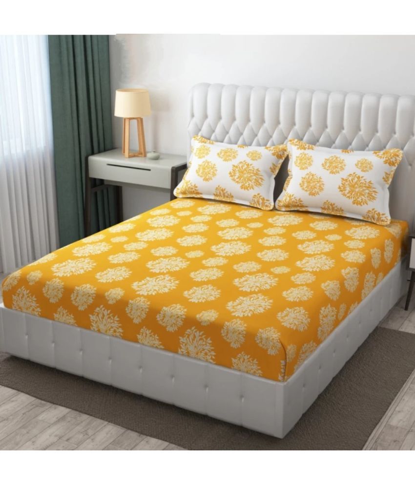     			Decent Home Cotton Abstract Printed Fitted ( Double Bed ) - Multi