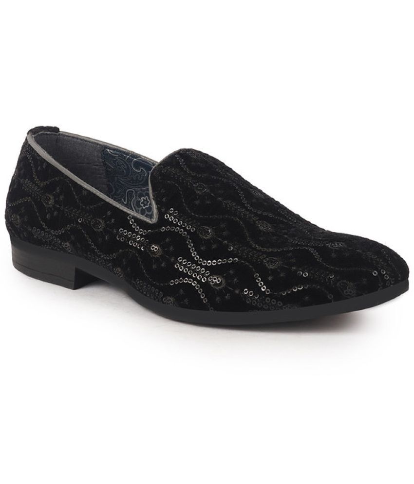     			Fausto Black Men's Mojaris