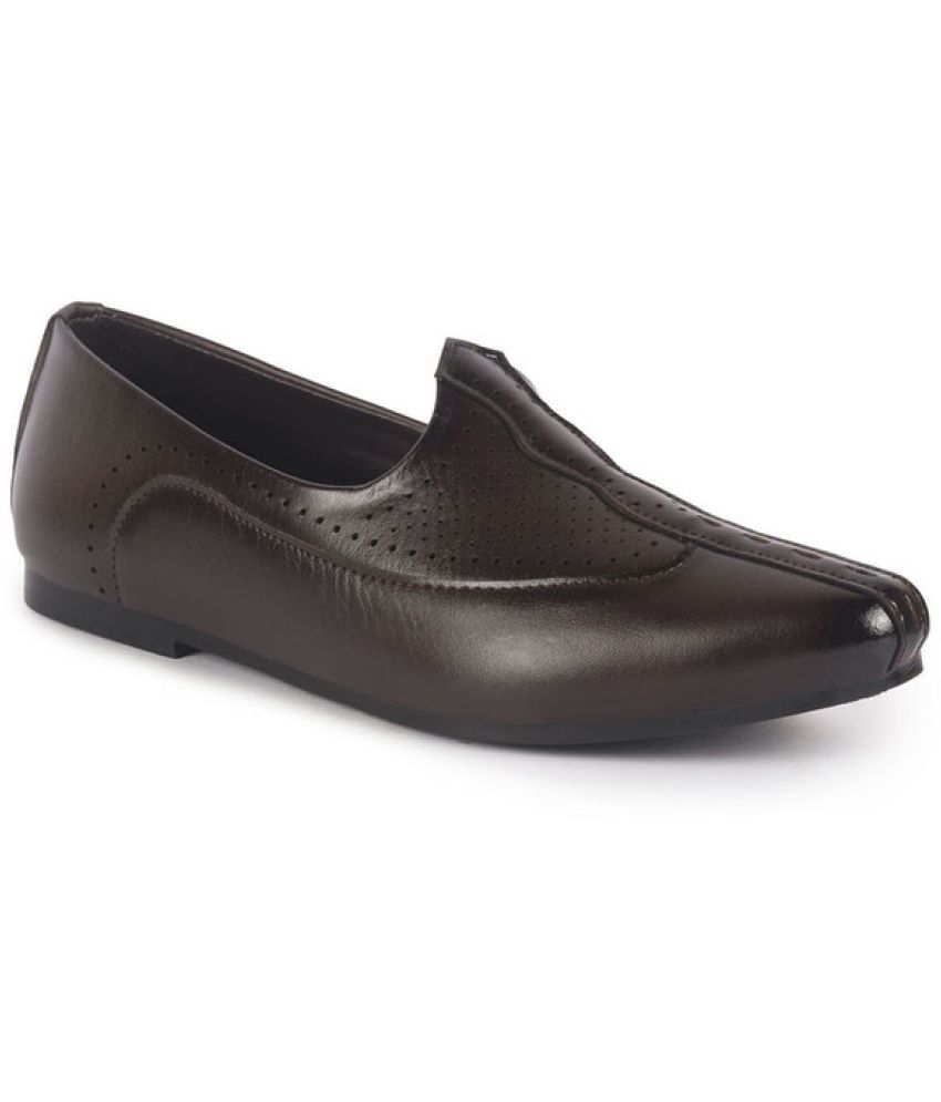     			Fausto Brown Men's Mojaris