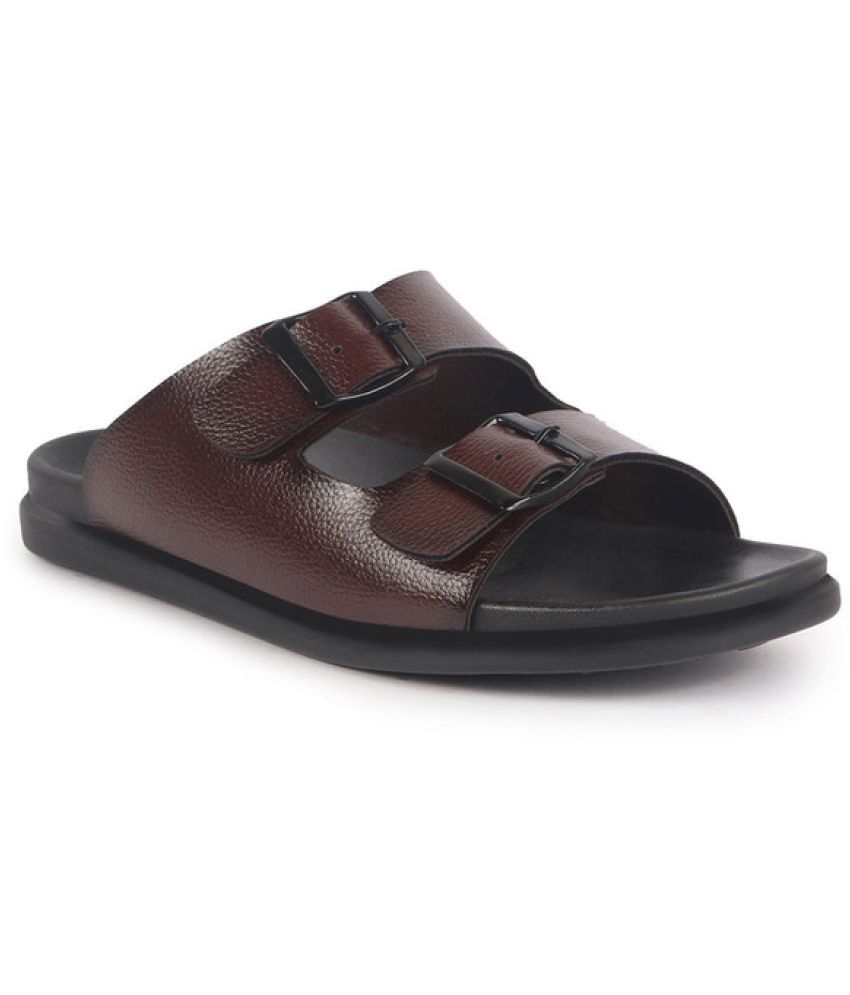     			Fausto - Brown Men's Sandals