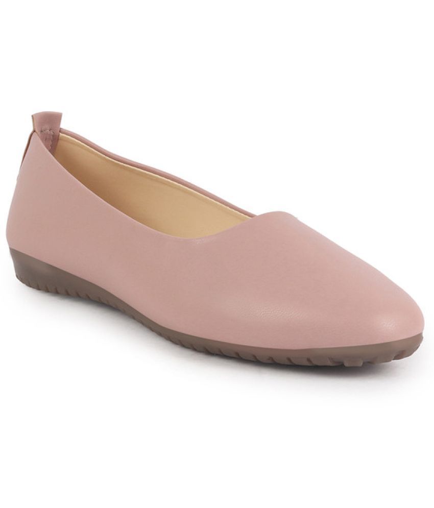     			Fausto Pink Women's Casual Ballerinas