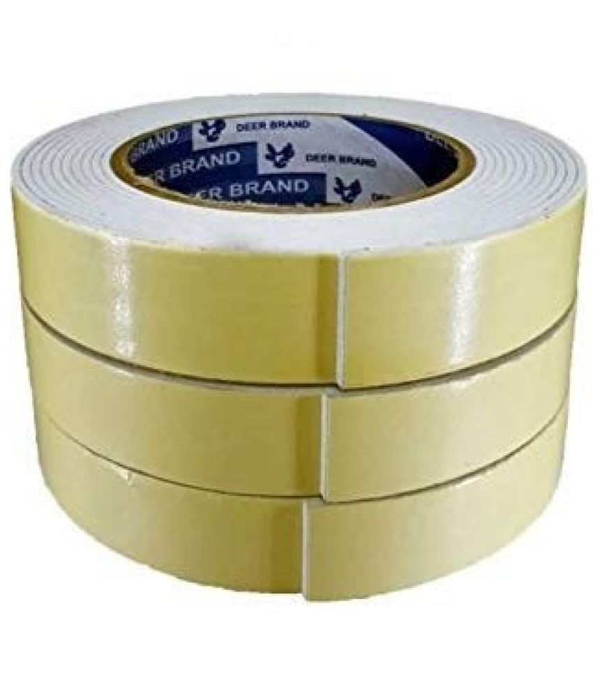     			Freedy Yellow Double Sided Foam Tape ( Pack of 1 )