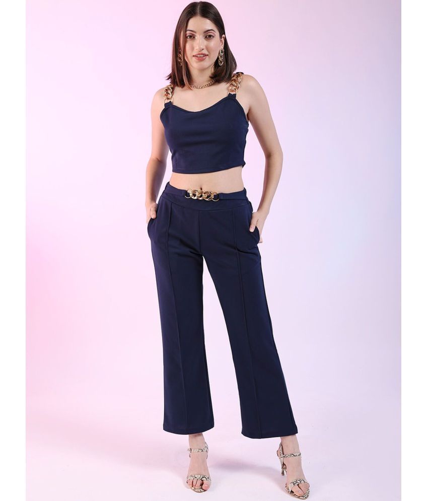     			Freehand Women Top Trouser Co-Ord Set ( Pack of 1 , Blue )