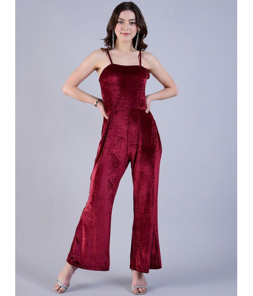     			Freehand Red Polyester Regular Fit Women's Jumpsuit ( Pack of 1 )