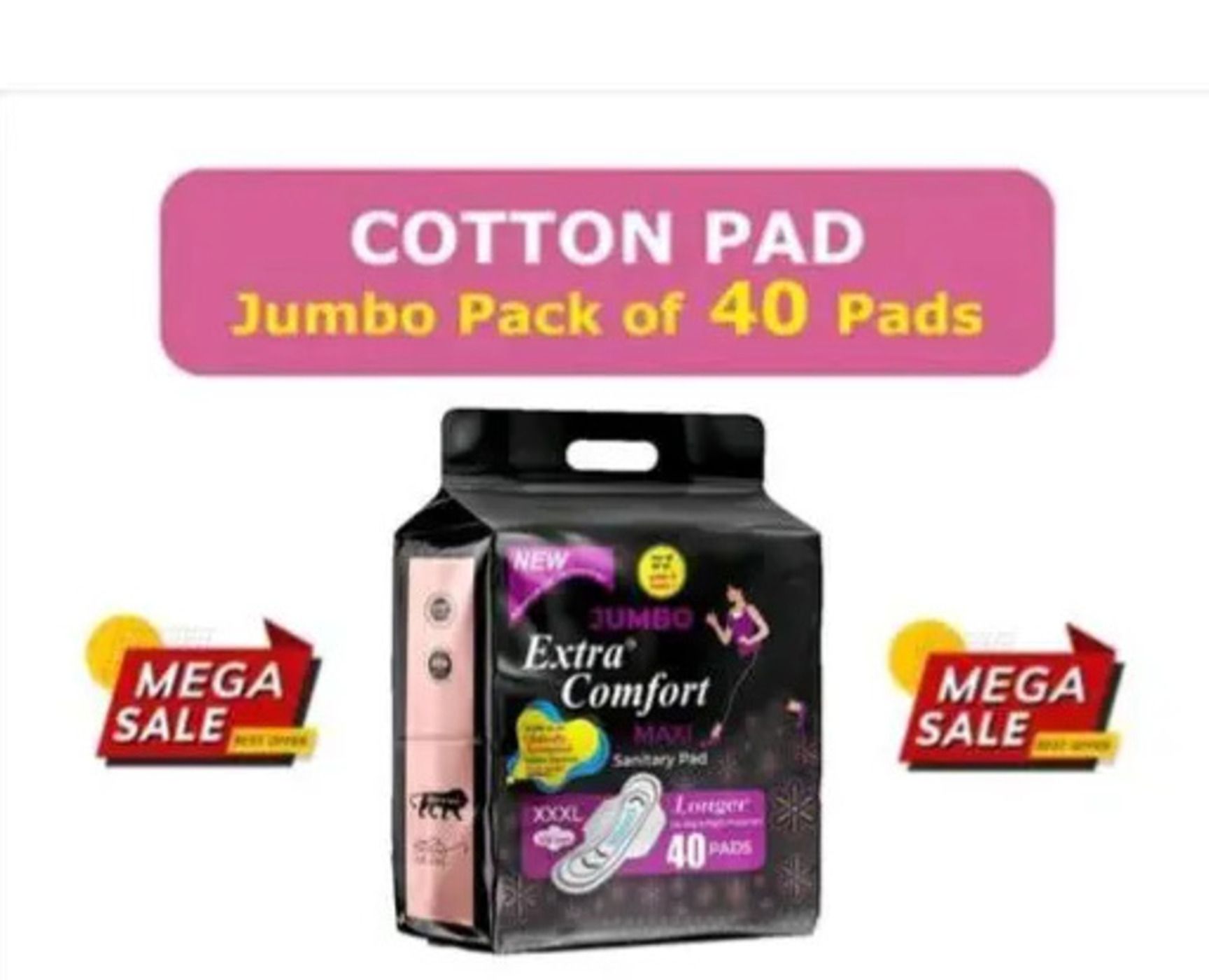     			7 Soft Cottony Large Ultra Sanitary Pad