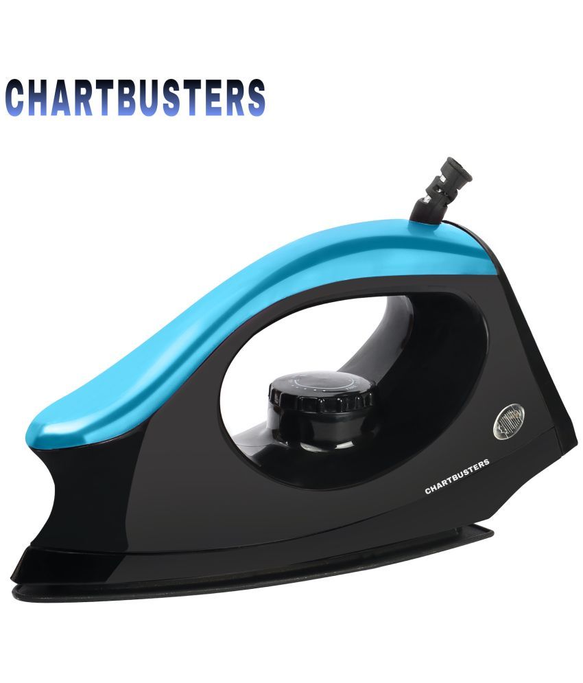     			CHARTBUSTERS MJ BLUE Black 1000 watt Dry Iron