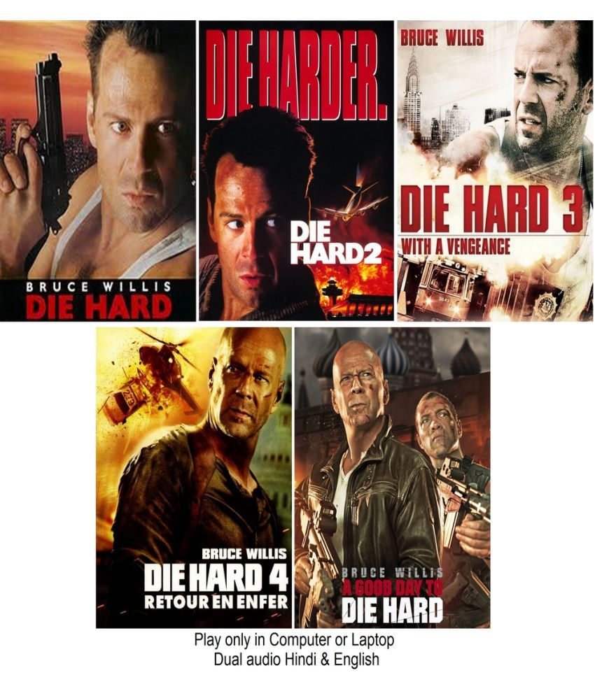     			Die Hard (5 Movies) in Hindi & English both play only in Computer or Laptop HD Quality without Poster