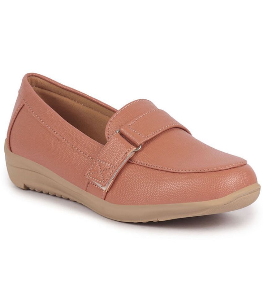     			Fausto Peach Women's Slip On