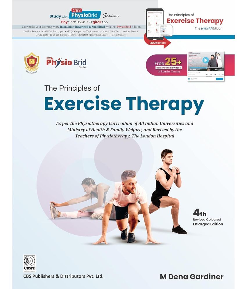     			The Principle of Exercise Therapy 4th revised colored Enlarged edition [Paperback] M Dena Gardiner Paperback