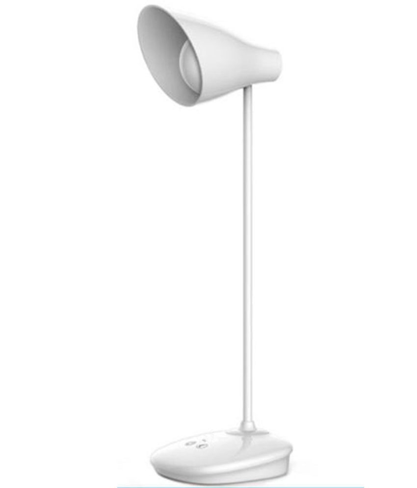     			FIRSTLIKE White Study Table Lamp ( Pack of 1 )