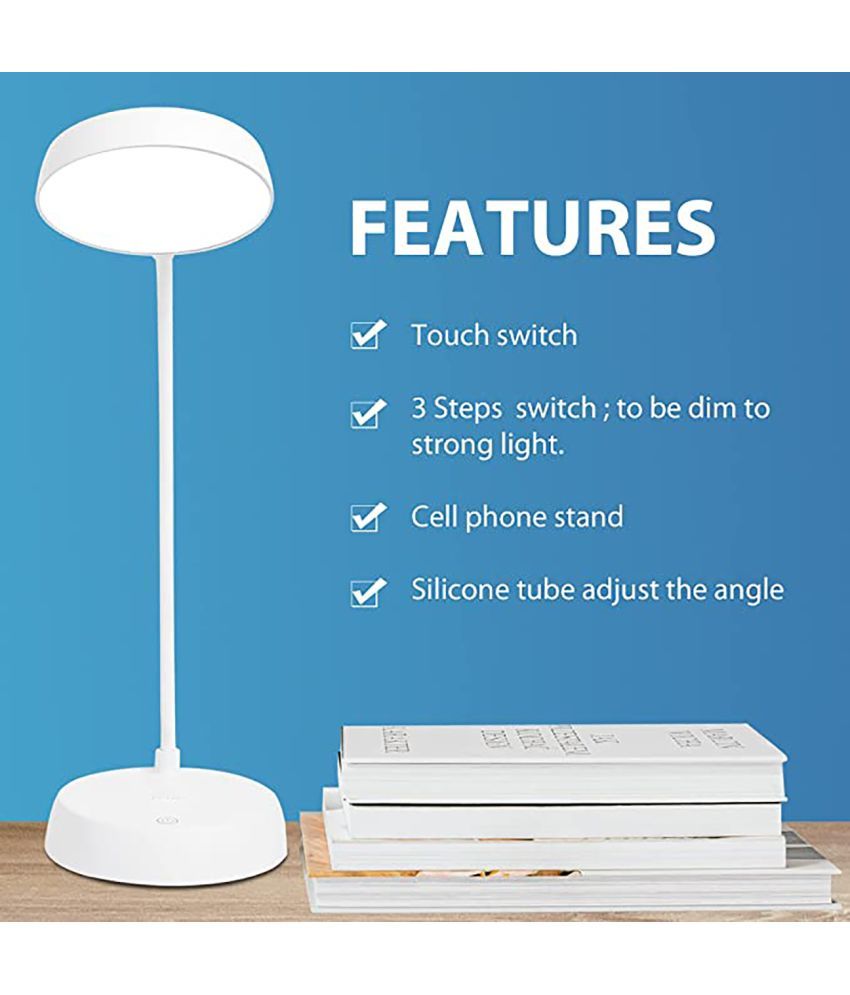     			FIRSTLIKE White Table Lamp ( Pack of 1 )