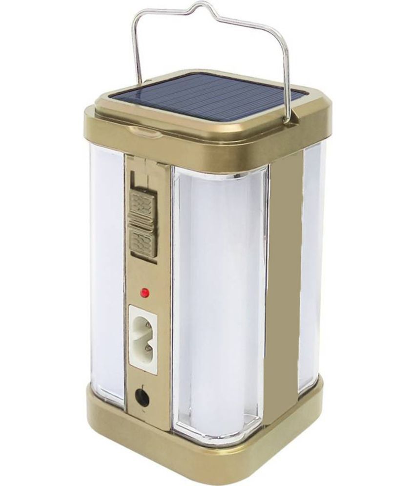     			IDOLESHOP Above 50W Gold Emergency Light ( Pack of 1 )