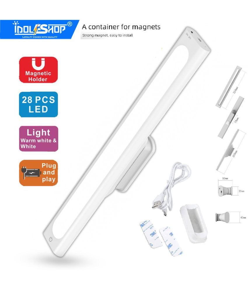     			IDOLESHOP Above 50W White Emergency Light ( Pack of 1 )