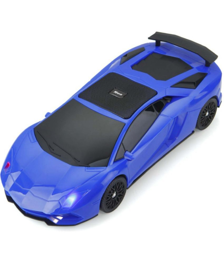     			Neo LAMBORGINI CAR 20 W Bluetooth Speaker Bluetooth V 5.3 with USB Playback Time 6 hrs Blue