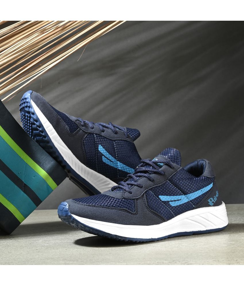     			Birde Navy Blue Men's Sports Running Shoes