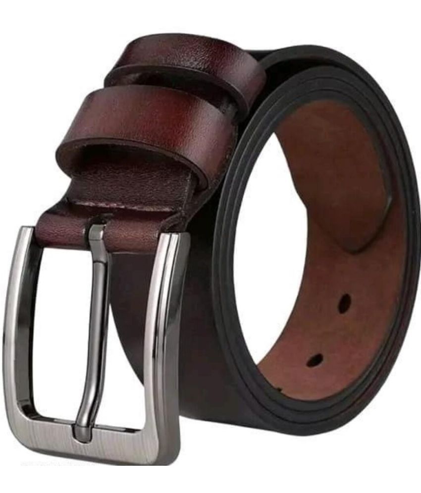     			Classic World - Brown Synthetic Men's Casual Belt ( Pack of 1 )