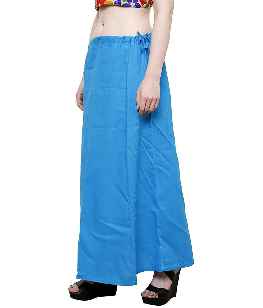     			D1 DIFFERENT ONE Blue Cotton Petticoat - Single