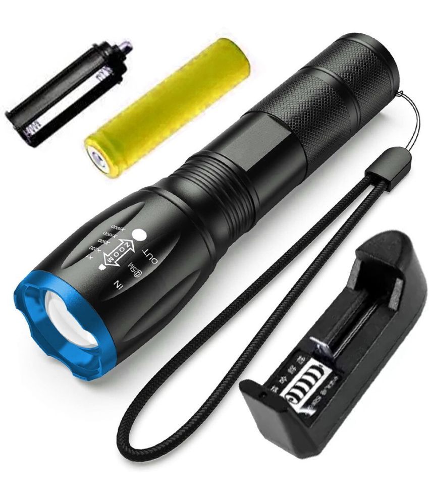     			CRS - 2W Rechargeable Flashlight Torch ( Pack of 1 )