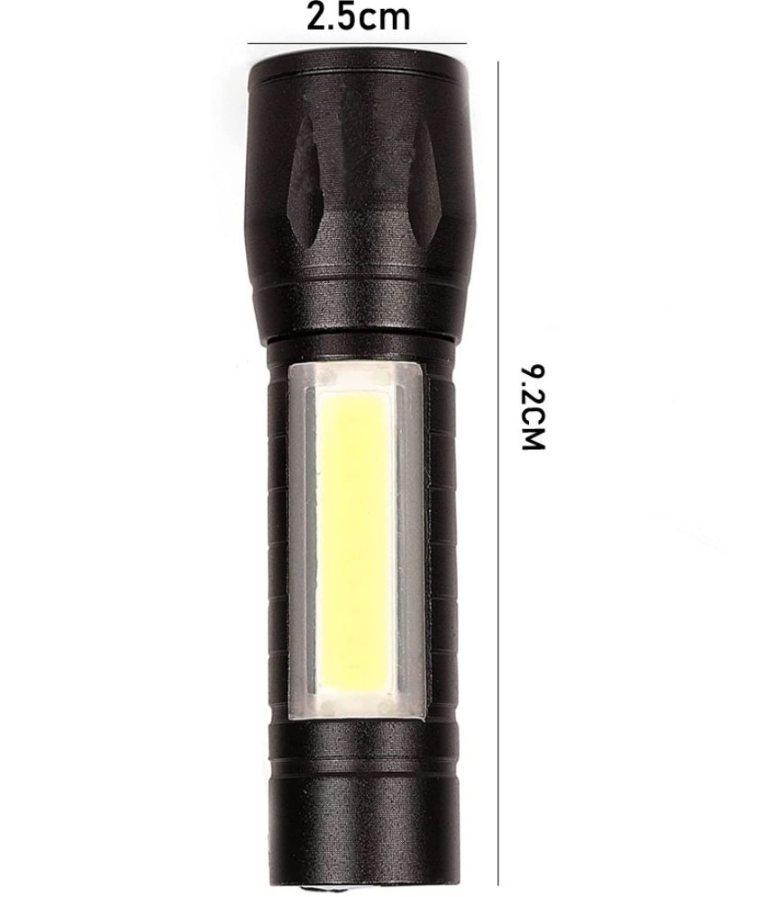     			CRS 5W Black Emergency Light ( Pack of 1 )