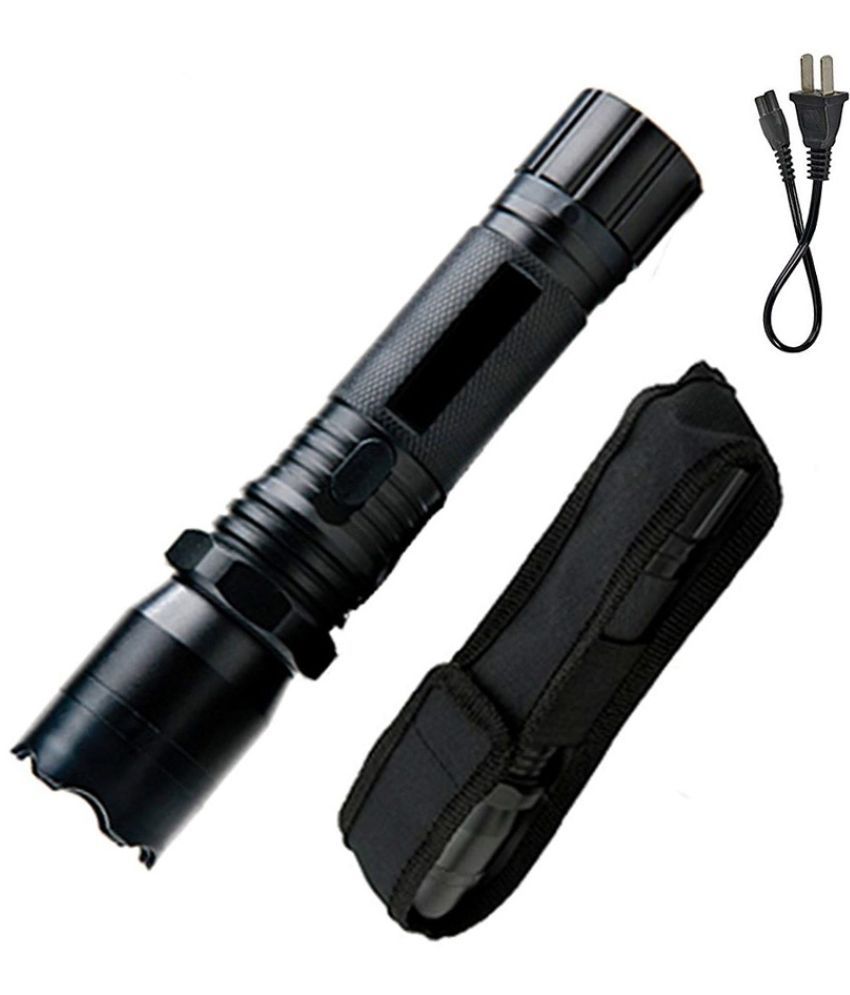     			CRS - 5W Rechargeable Flashlight Torch ( Pack of 1 )