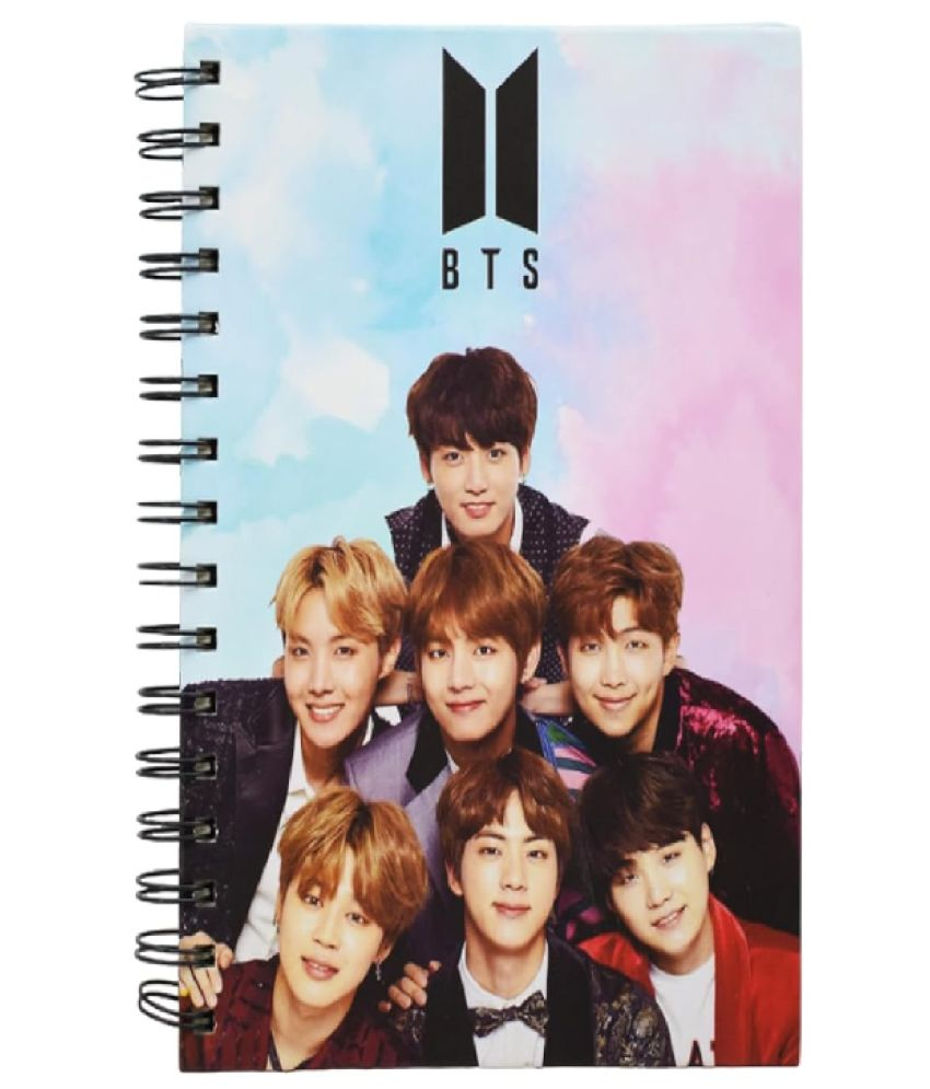     			Kalra Magic BTS Army Printed Designer Notebook Diary Notepad Ruled A5 Diary | Student Notebook | BTS Diary | BTS Gift Item | BTS Product | BTS Love | Pack 1