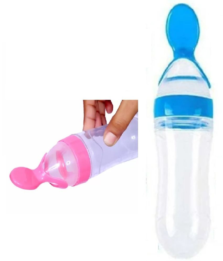     			Qin Pin 90 Multicolor Feeding Bottle ( Pack of 2 )