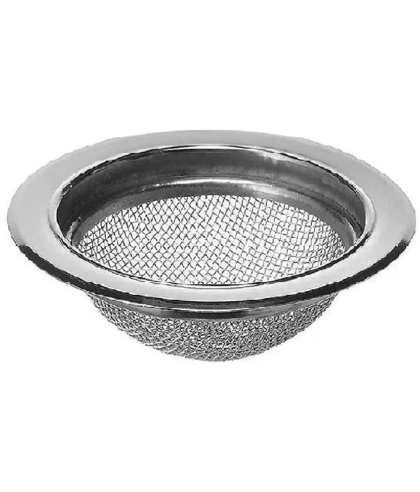     			REVV UP Stainless Steel Kitchen Strainer, Sink Jali, Sink Drain Filter Jali, Waste Coupling (11 cm) (1)