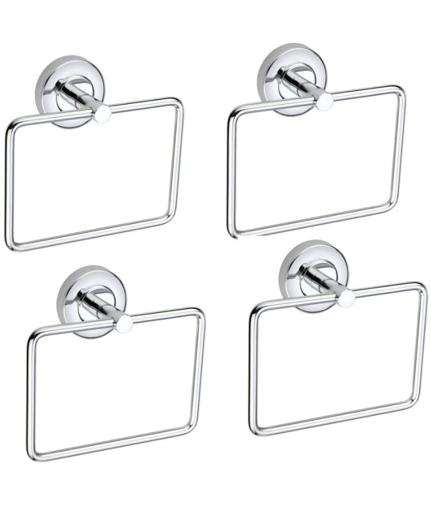     			COSWARE - Towel Hanger S.S Heavy SQ. 4pcs