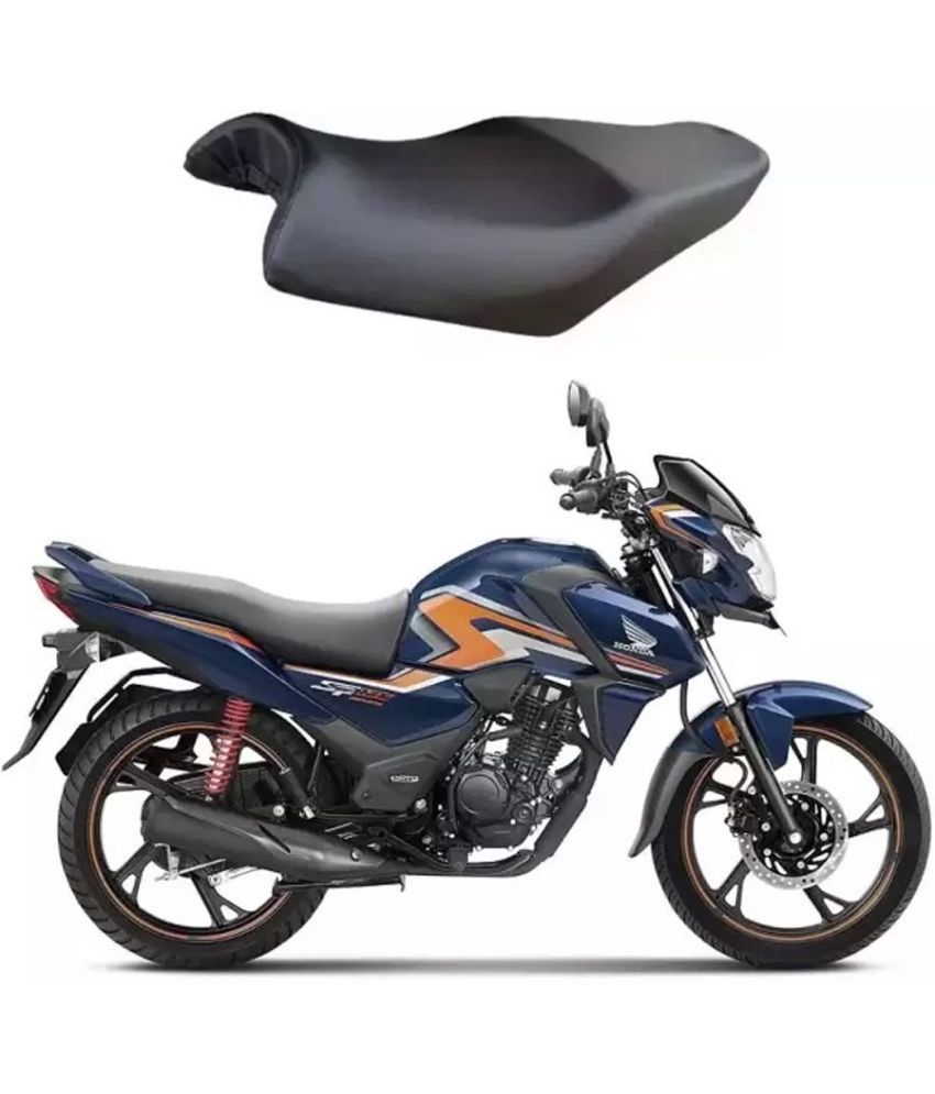     			RONISH SP 125 Decent Blue Metallic Single Bike Seat Cover For Honda SP 125