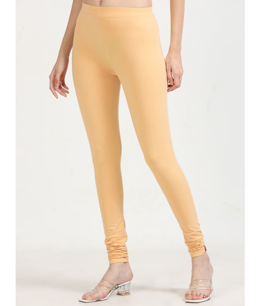     			RUNSTARS Pack of 1 Lycra Women's Leggings ( Beige )