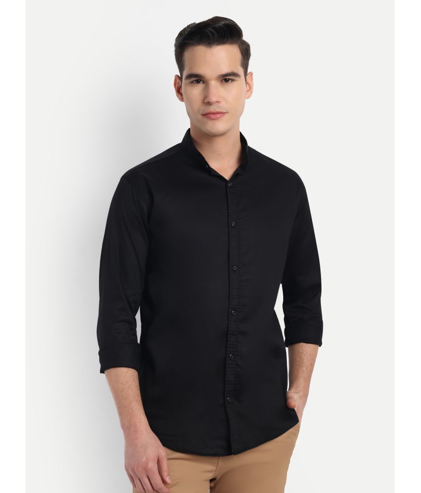     			S-LINE Cotton Slim Fit Full Sleeves Men's Formal Shirt - Black ( Pack of 1 )