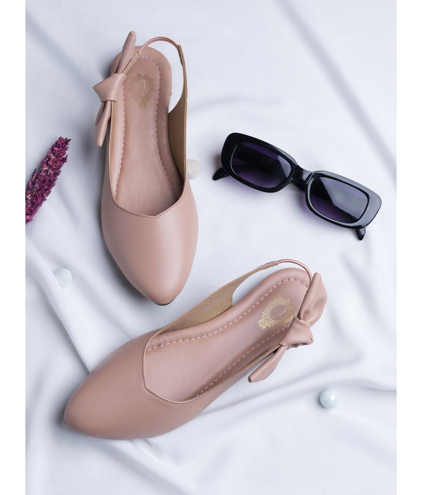     			Shoetopia Pink Women's Casual Ballerinas