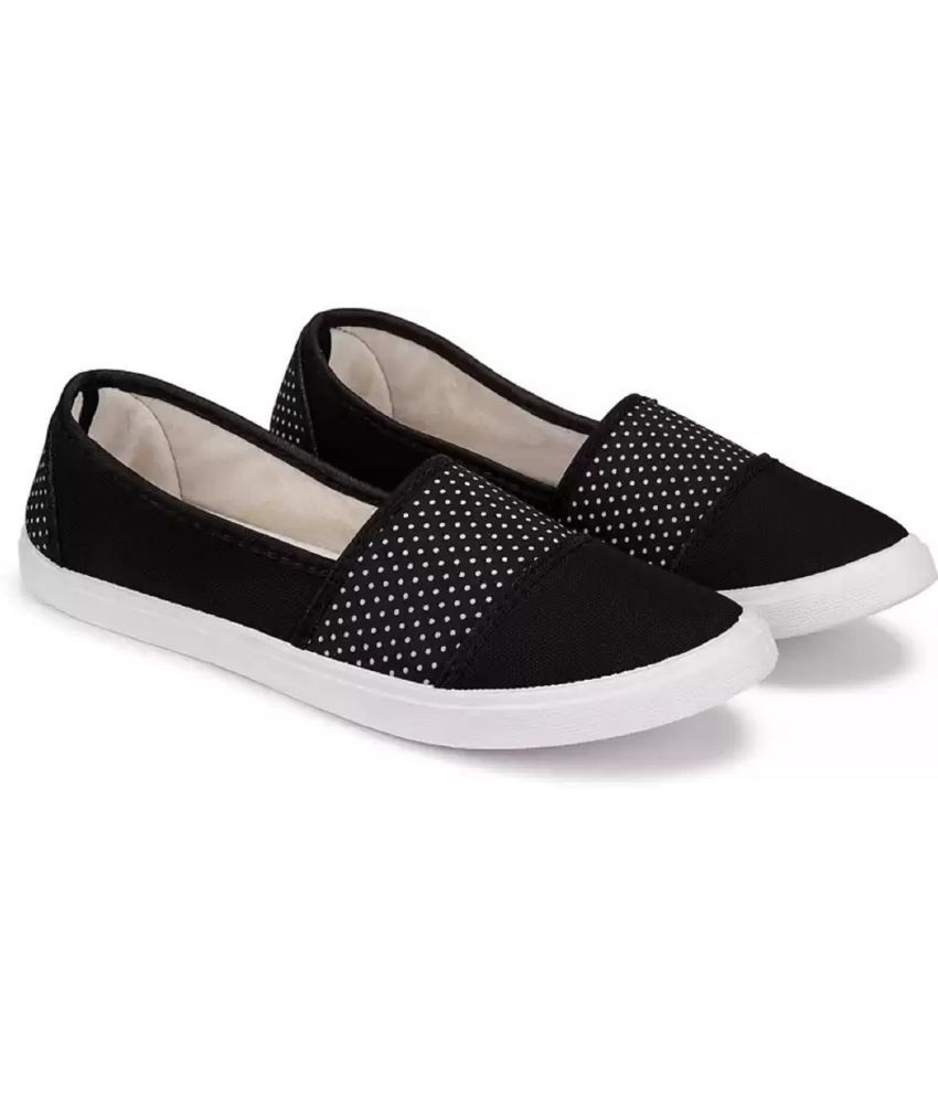     			Bersache Black Women's Slip On